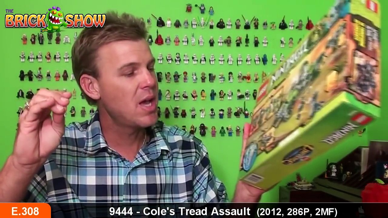 LEGO new Ninjago Coles Tread Assault Review : LEGO 9444 Review