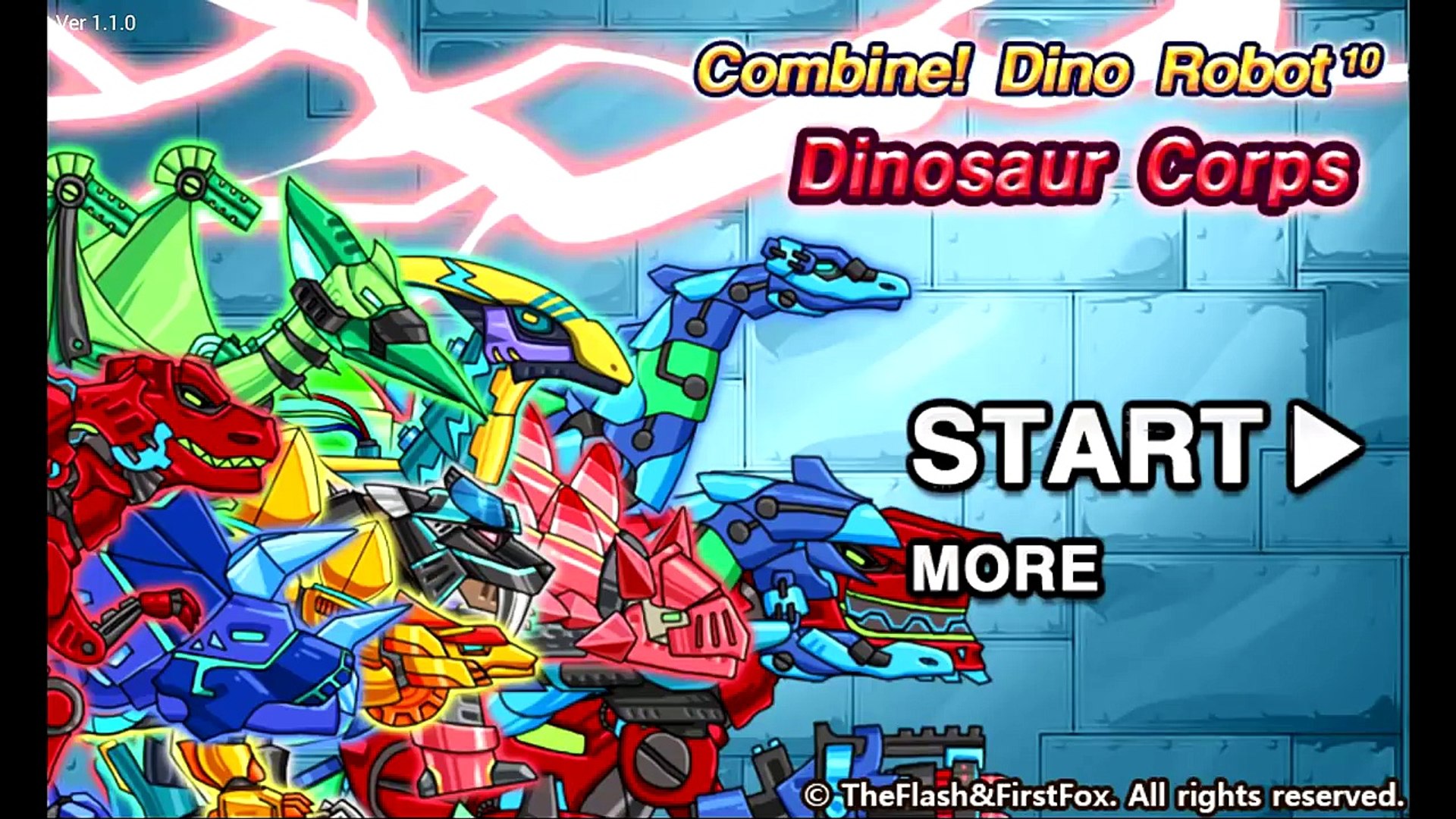 Dino Robot Dino Corps Full (10 Robots) | Eftsei Gaming─影片Dailymotion