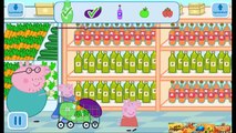 Peppa pig em Portugues Brasil - Familia Pig fazendo compras 2016 - Peppa pig Dublado