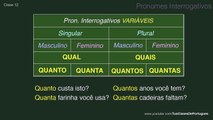 Clases de Portugués - Clase 12.1 - Pronombres INTERROGATIVOS - NIVEL BÁSICO A2