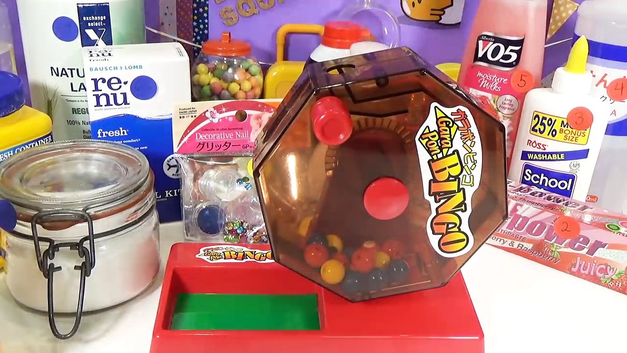 SLIME Mixing BINGO! Crazy Homemade Slime Challenge! Gross Ingredients Slime Fails! Doctor Squish