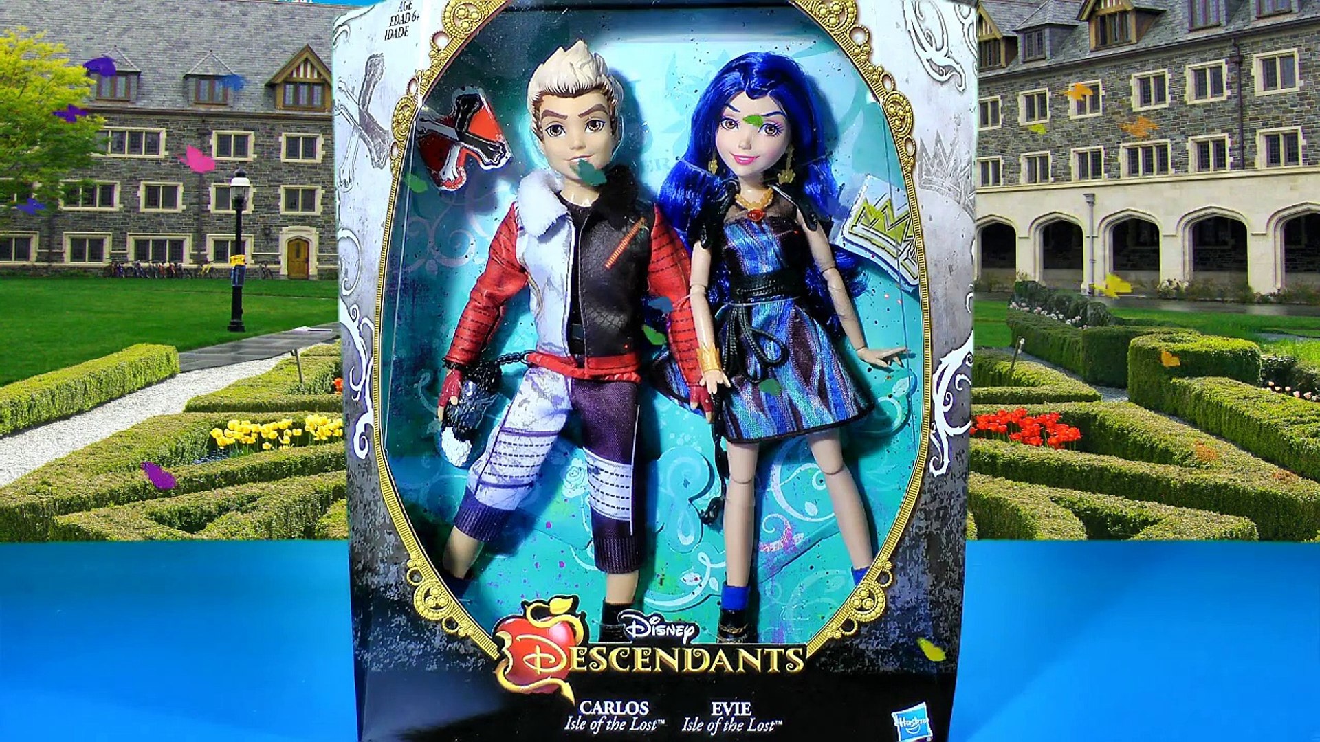 Disney Descendants Evie and Carlos Doll Two-Pack