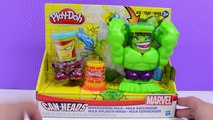 Massinha Play-Doh Português - Hulk e Homem de Ferro - Brinquedo com Massinha de Modelar - Turma kids