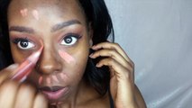 Color Correcting| How to cover dark spots ft LA girl pro concealer in Orange| Forever Tati