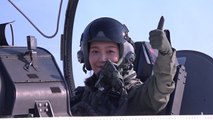 '국민 조종사' 공군 전투기 비행 체험 / YTN