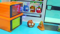Broken Microwave Oozing Slime & Mess At Shopkins Small Mart - Grossery Gang Video