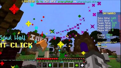 Minecraft Skywars Highpixel Soul Opening! - Rare kits - oh yea . . .