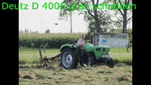Deutz D 4006 gras schudden.
