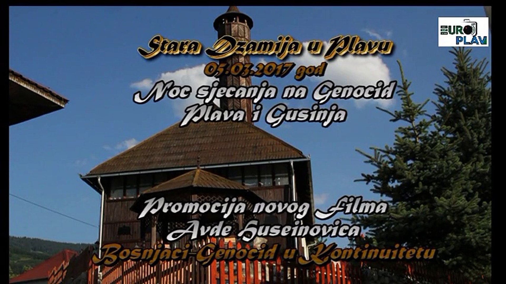 Promocija filma  Bosnjaci-Genocid u kontinuitetu  Plav