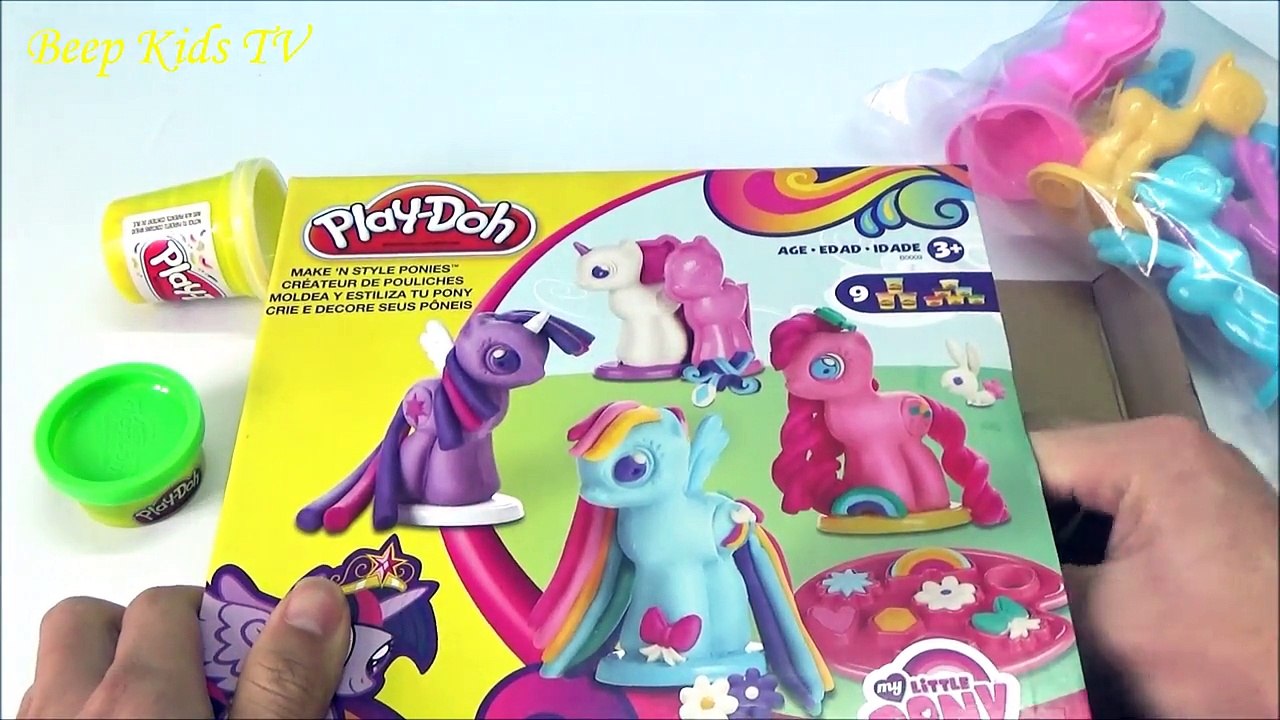 Play Doh My Little Pony Disney Play-Doh Videos MLP Stop-Motion Kids Toys New 2016