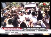 Pelepasan Jenazah KH Hasyim Muzadi dengan Upacara Militer