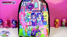 My Little Pony Equestria Girls Surprise Backpack MLP Minis Dolls Surprise Egg and Toy Collector SETC