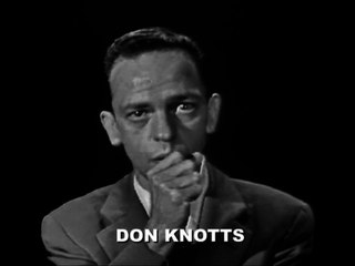 DON KNOTTS - 1956 - Comedy Routine