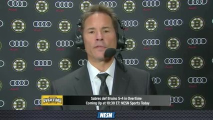 Télécharger la video: Bruins Overtime Live: Bruce Cassidy Breaks Down Bruins' OT Loss To Sabres