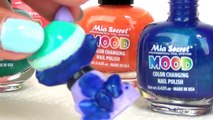 SKYE & EVEREST Paw Patrol Color Changing Do-It-Yourself DIY Mood Nail Polish Craft Activity / TUYC