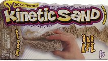 Wacky-tivities Kinetic Sand, SpinMaster Toys - Never Dries Out! - Brookstone Sand Comparison