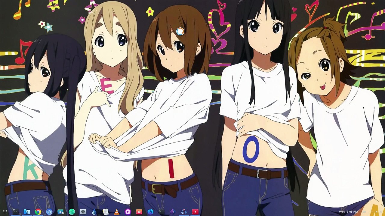 「K-On GNOME 3.26 」E01 - Blur on Shell Overview
