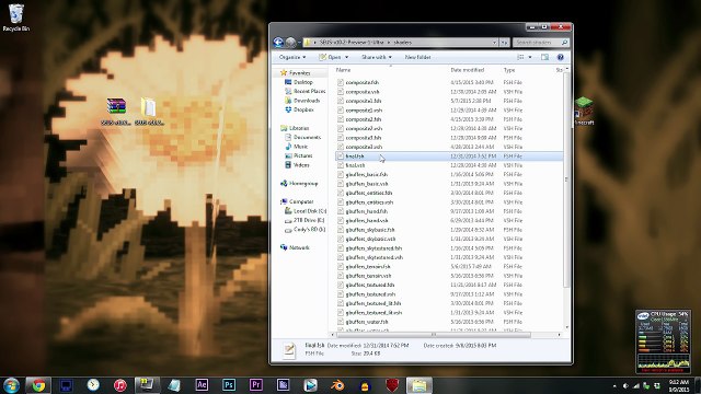 Minecraft Shader Tutorial - How To Motion Blur (SEUS V10.2 Prev. 1) 60fps