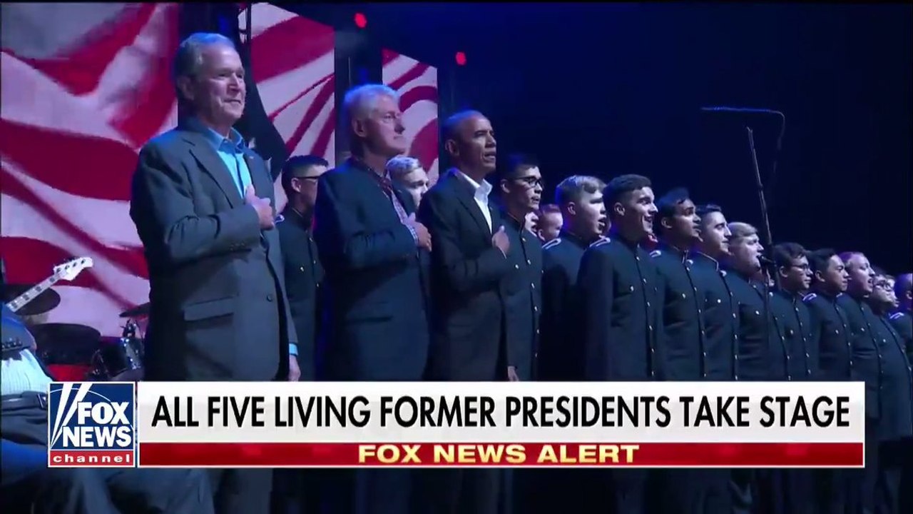 Trump promotes 'One America' project led by 5 former presidents