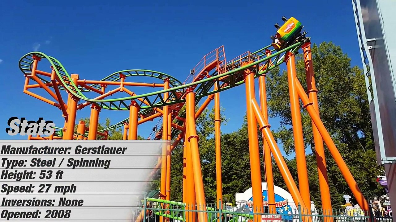 Top 10 Roller Coasters at Six Flags Over Texas!