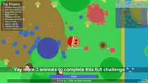 MOPE.IO IMPOSSIBLE CHALLENGE | ALL ANIMALS OCEAN TO OCEAN CHALLENGE |MOPE.IO NEW UPDATE(Mope.io)