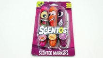 Hello Kitty Coloring Book & Scentos Scented Markers, I Make A Pink Kitty!
