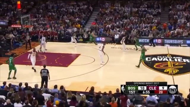 Gordon Hayward Breaks his leg in Slow-Motion.