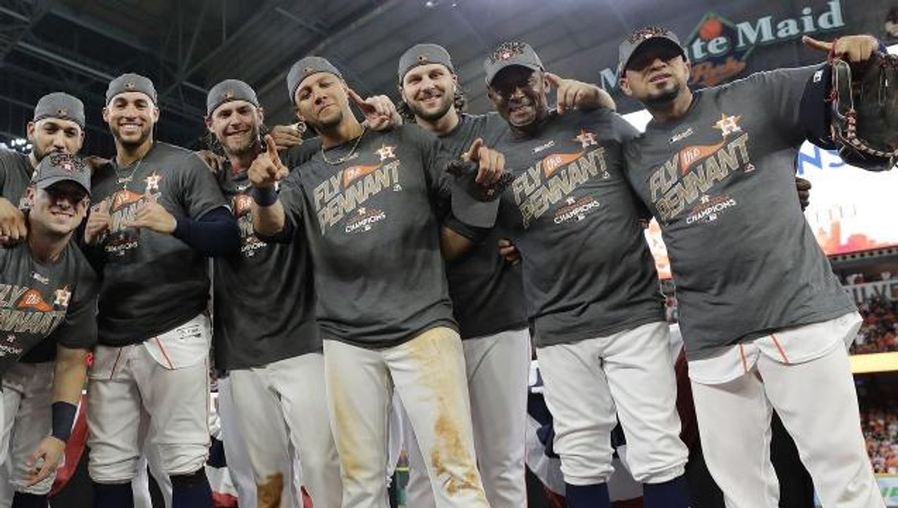 Astros take down Yankees to win AL pennant