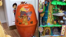 HUGE DISNEY JUNIOR SURPRISE EGG Opening The Lion Guard Surprises Toys Real-Life Kion, Fuli & Janja