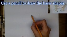 Drawing: How To Draw a Cartoon Unicorn - Easy Drawing Lesson for Kids and Beginners - Magical!