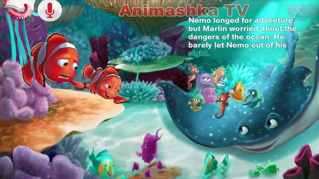 Finding Nemo Movie Official Storybook Deluxe Disney-Animshka TV- Bedtime Story for Kids