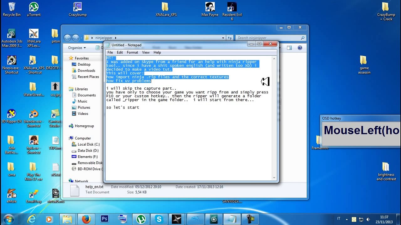 NINJA RIPPER TUTORIAL