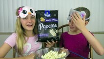 The Popcorn Challenge ~ Jacy and Kacy
