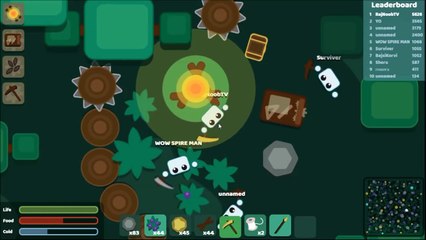 PLAY STARVE.IO ► NEW! Ultimate Items / RARE SPEAR / Highest Score | RajNoobTV - starve.io game