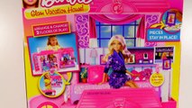 Barbie Glam Vacation House with Disneys Frozen Elsa and Princess Anna Dolls Play Doh Gifts