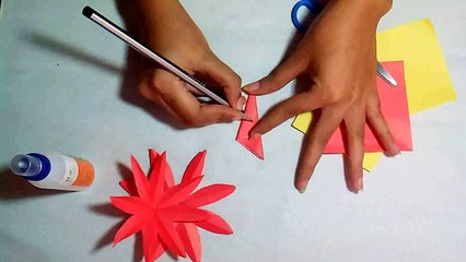 DIY Make Paper Lotus Flower || Crafts & Design