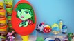 Disney Pixar Inside Out Tsum Tsums + Disgust Play Doh Surprise Egg