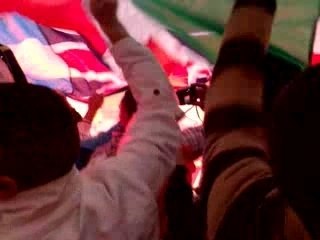 OL-OM sous la bache MTP a l'entrée des joueurs