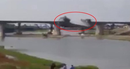 Irak Ordusu Yayınladı! Peşmerge, Saddam'ın Yaptırdığı Köprüyü Böyle Havaya Uçurmuş