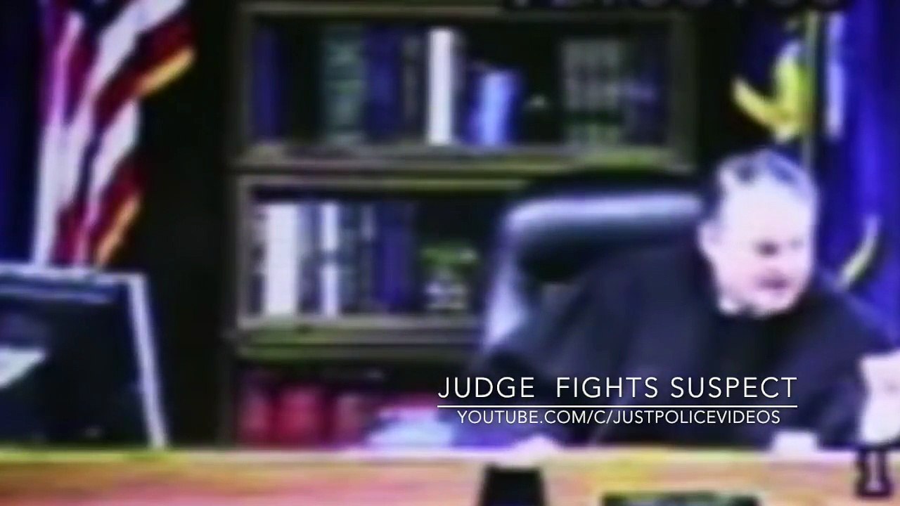Judge Fights With Suspect Resisting Arrest in Court