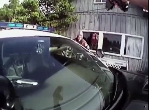 SHOOTING Police Forced To Shoot Man With Hammer