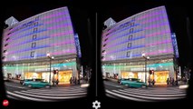 3D SBS Tokyo VR Cardboard - Best VR Tokyo tour for Google Cardboard.