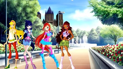 WINX CLUB with Animation Scary Funny Love Story Real Life Bloom Sky Happy Wedding