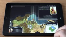 1# Civilization 5 : Brave New World test on tablet PC Lenovo ThinkPad 8 Intel Atom Z3795 4GB RAM