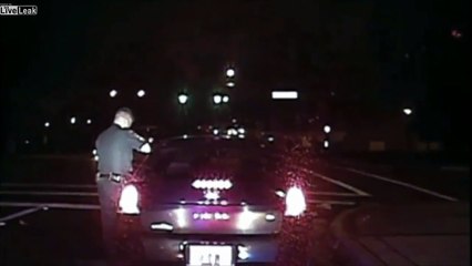 Download Video: Lakeland police officer grazed by drunk driver during traffic stop