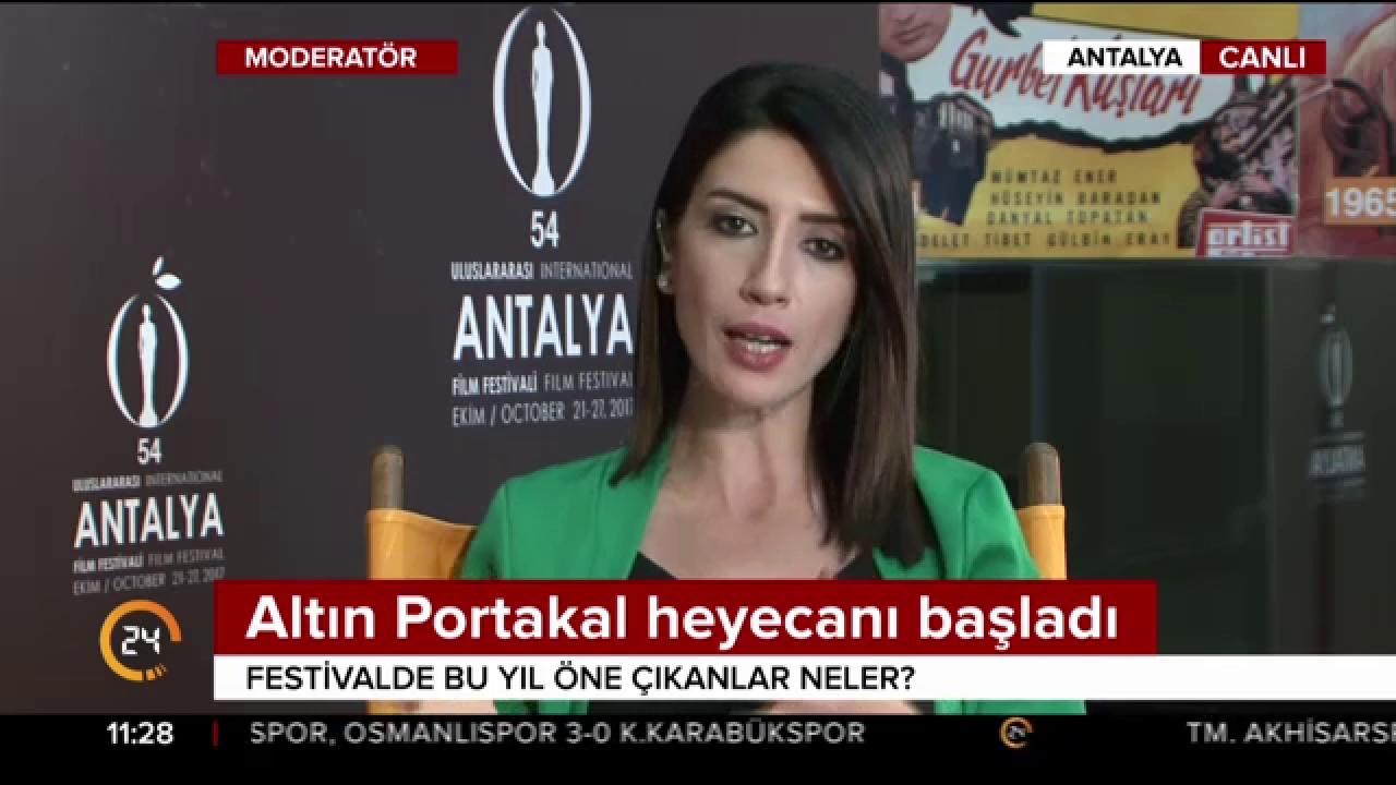 Altın Portakal heyecanı başladı