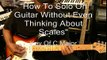 How To Play An Electric Guitar Solo (C Major) Without Even THINKING About Scales #2