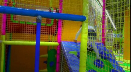 Bad BABY Indoor Playground Family Fun Play Area Nursery Rhymes Johny Johny Yes Papa Song for Kids