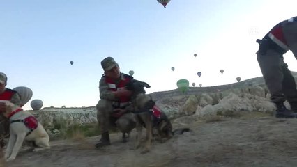 Jandarmanın "Hassas Burunları"Na Jakem'de Zorlu Eğitim