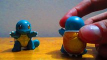 Figuras Pokemon Tomy/ Squirtle y sus evoluciones